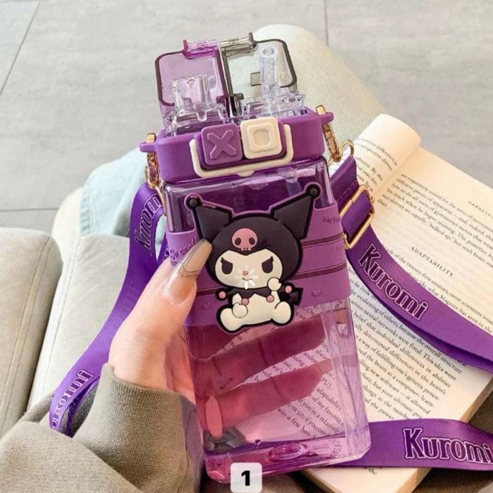 Sanrio kuromi water bottle